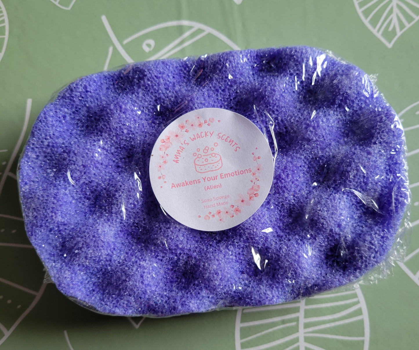 Aliens Invasion Soap Sponge