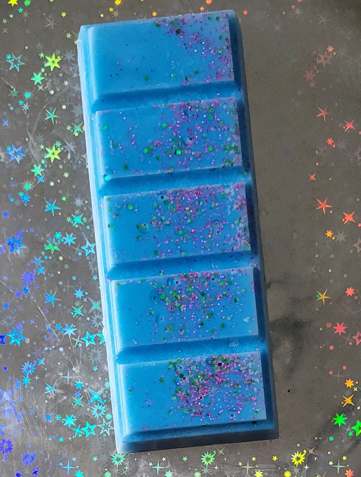 Flashy Blue Snap Bar Wax Melts