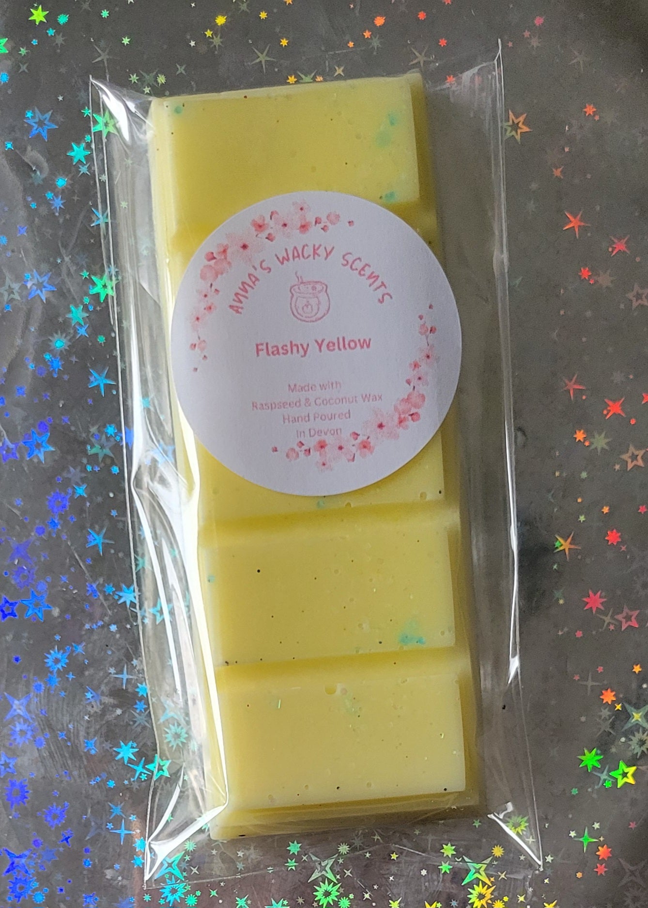 Flashy Yellow Snap Bar Wax Melts