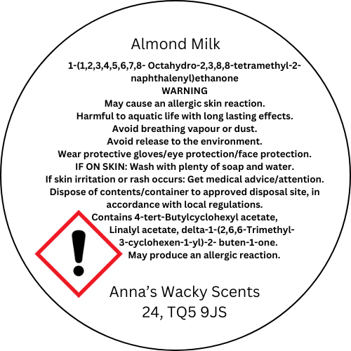 Almond Milk Snap Bar Wax Melts