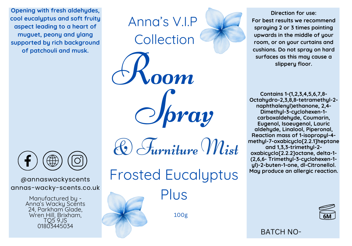 Frosted Eucalyptus Plus Odouraze Room Spray