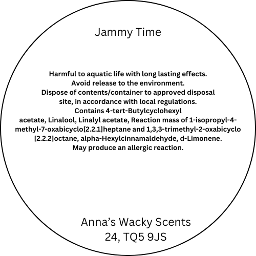 Jammy Time Snap Bar Wax Melts
