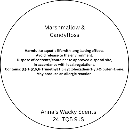 Marshmallow & Candyfloss Snow Wax Shot Pot
