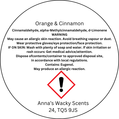 Orange & Cinnamon Simmering Granules
