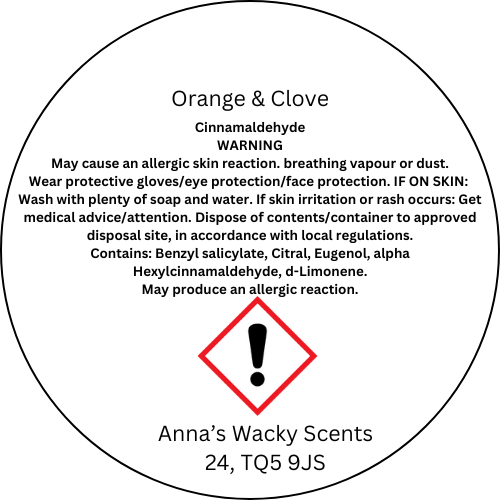 Orange & Clove Simmering Granules