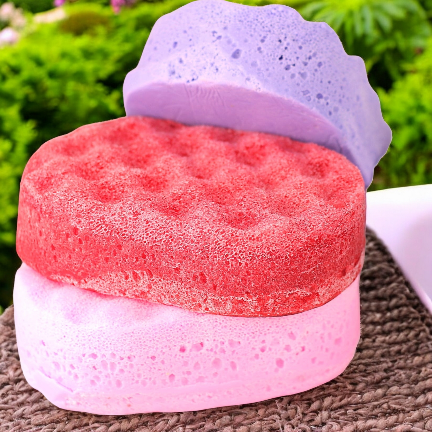 Almond Milk Soap Sponge