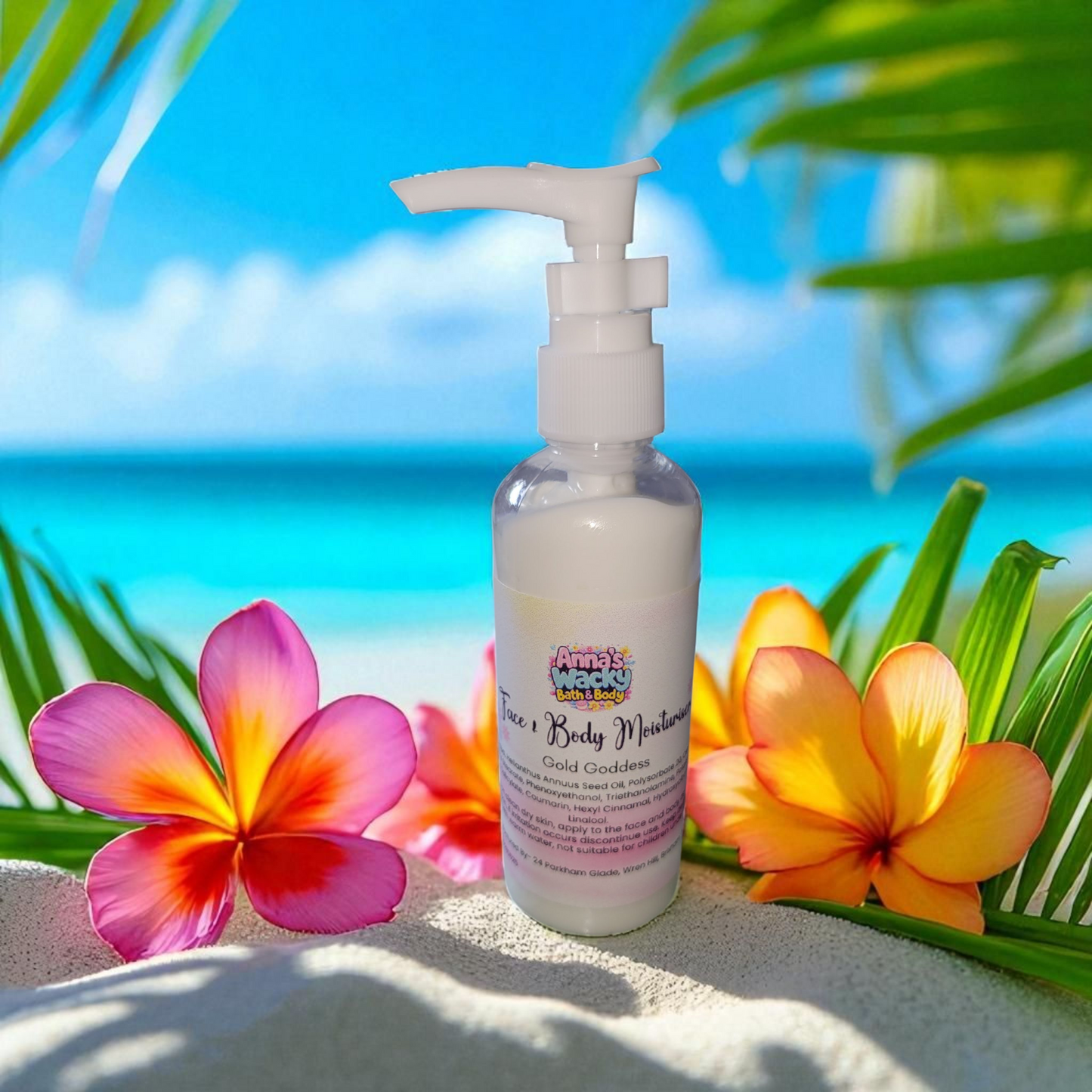 Face & Body Moisturiser - 100g Pump Bottle