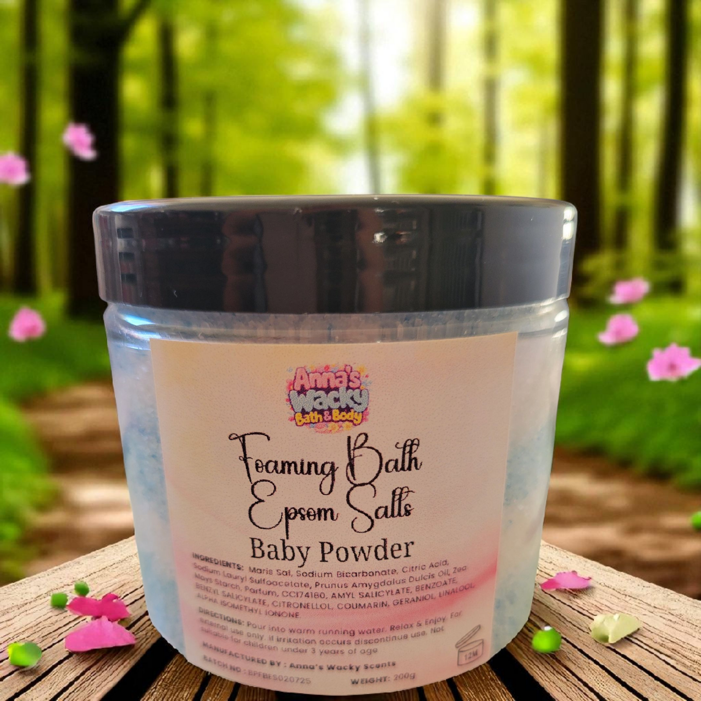 Foaming Bath Epsom Salts