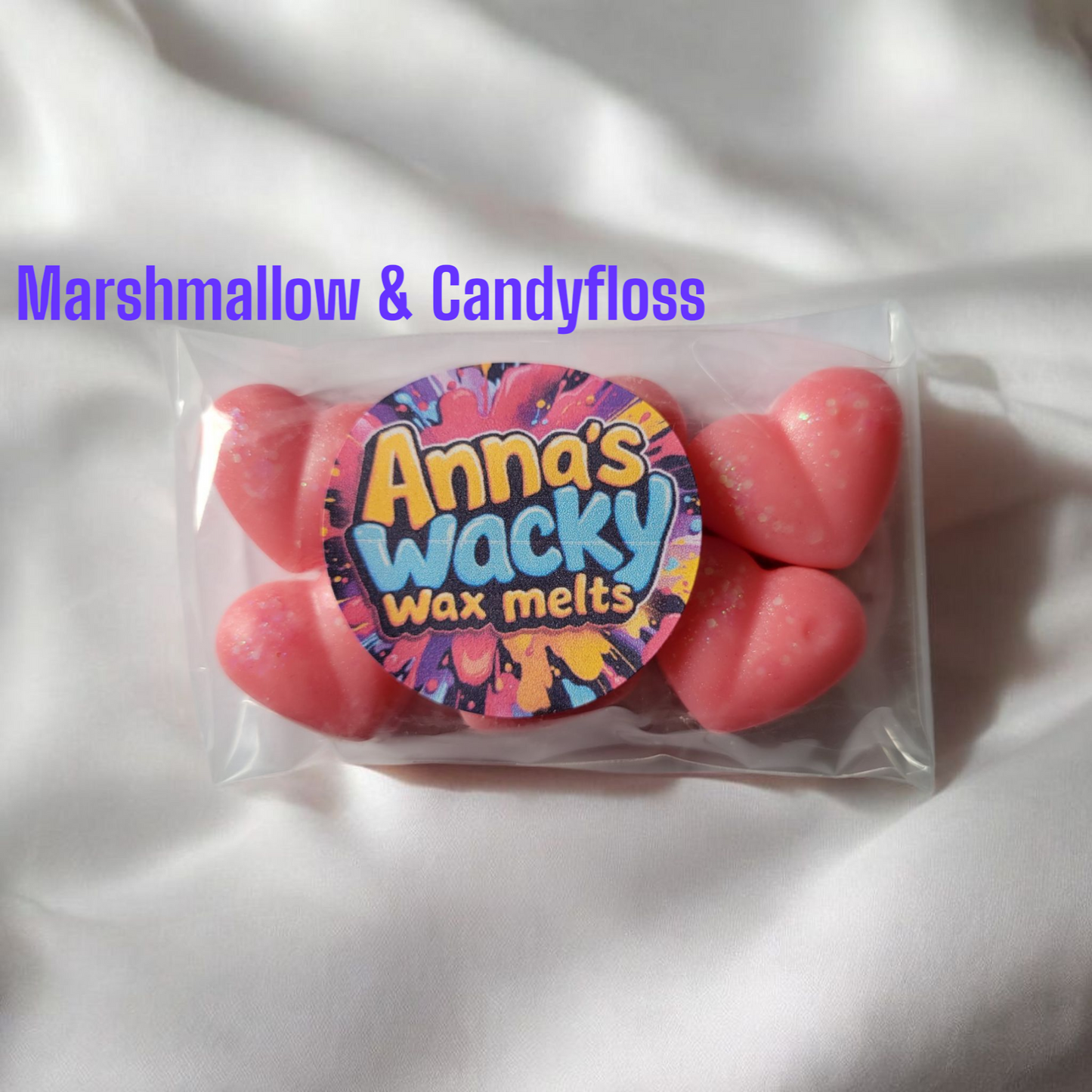 Marshmallow & Candyfloss Heart Wax Melts