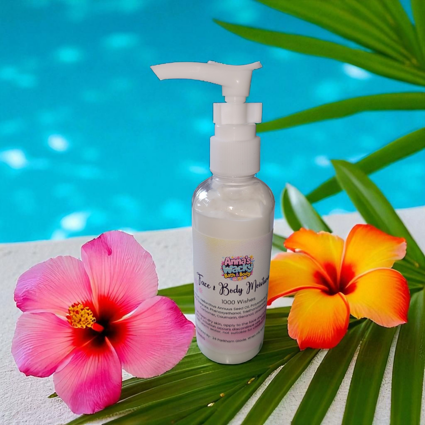 Face & Body Moisturiser - 100g Pump Bottle