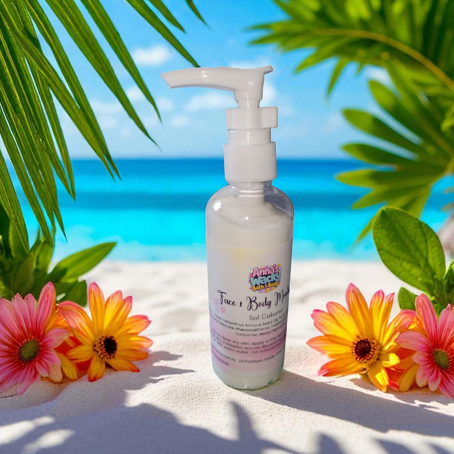 Face & Body Moisturiser - 100g Pump Bottle