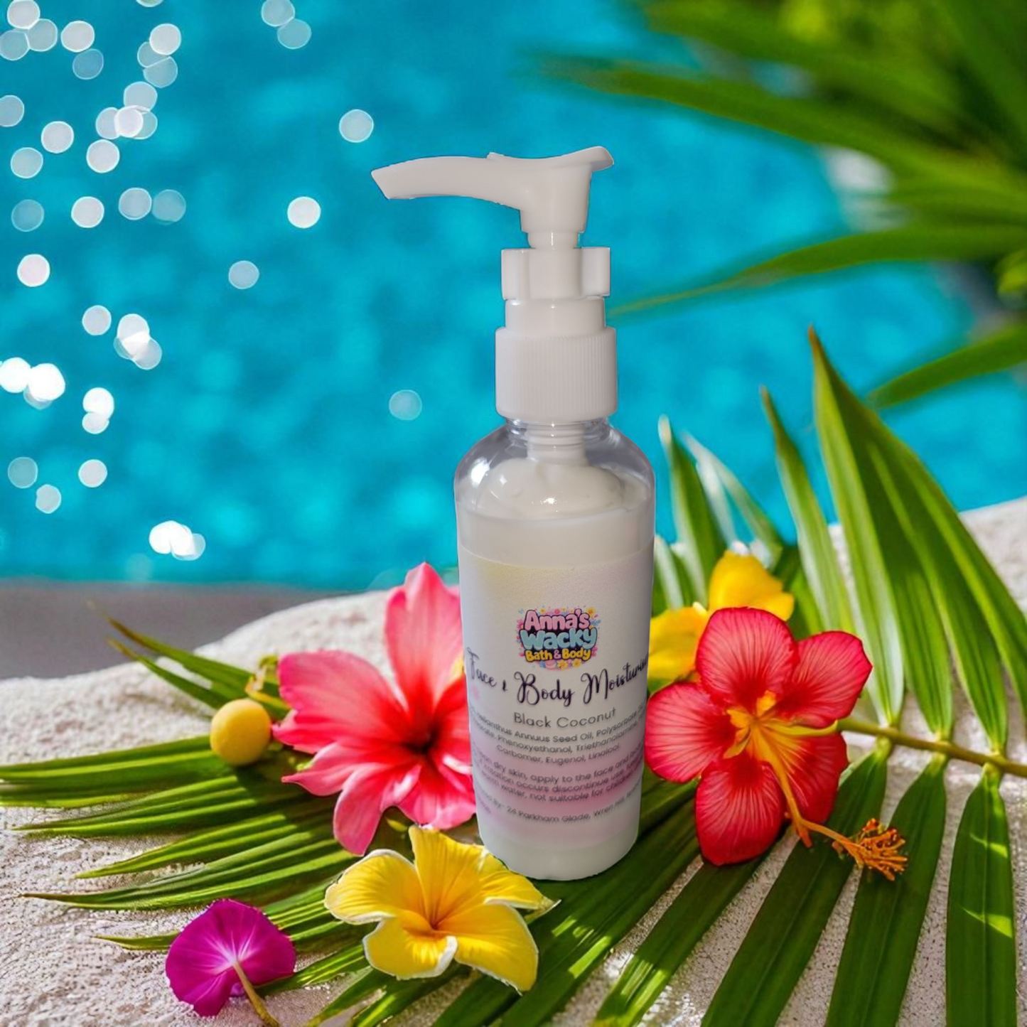 Face & Body Moisturiser - 100g Pump Bottle
