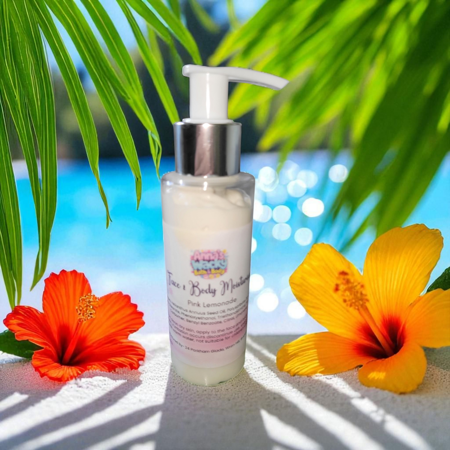 Face & Body Moisturiser - 100g Pump Bottle
