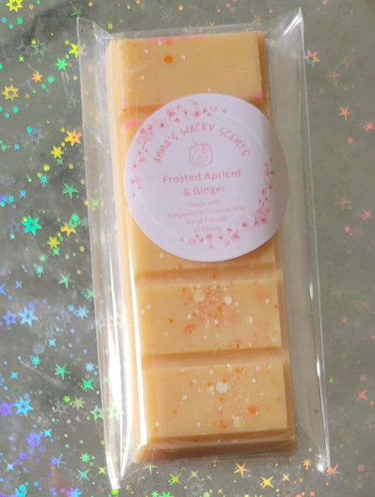 Frosted Apricot & Ginger Snap Bar Wax Melts