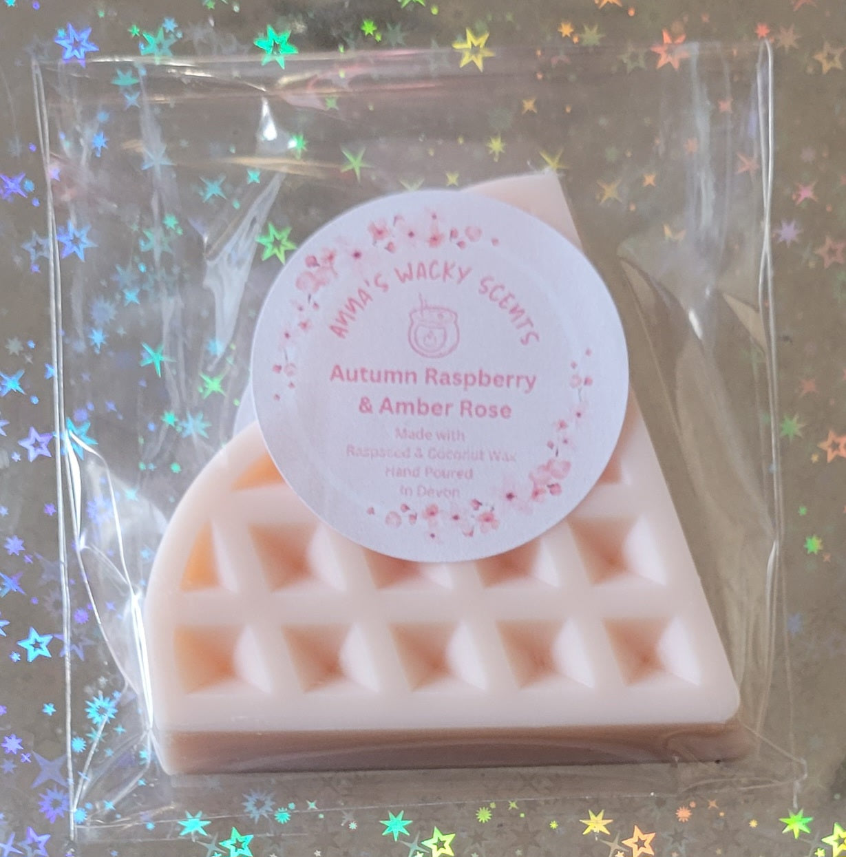 Autumn Raspberry & Amber Rose Waffle Wax Melts