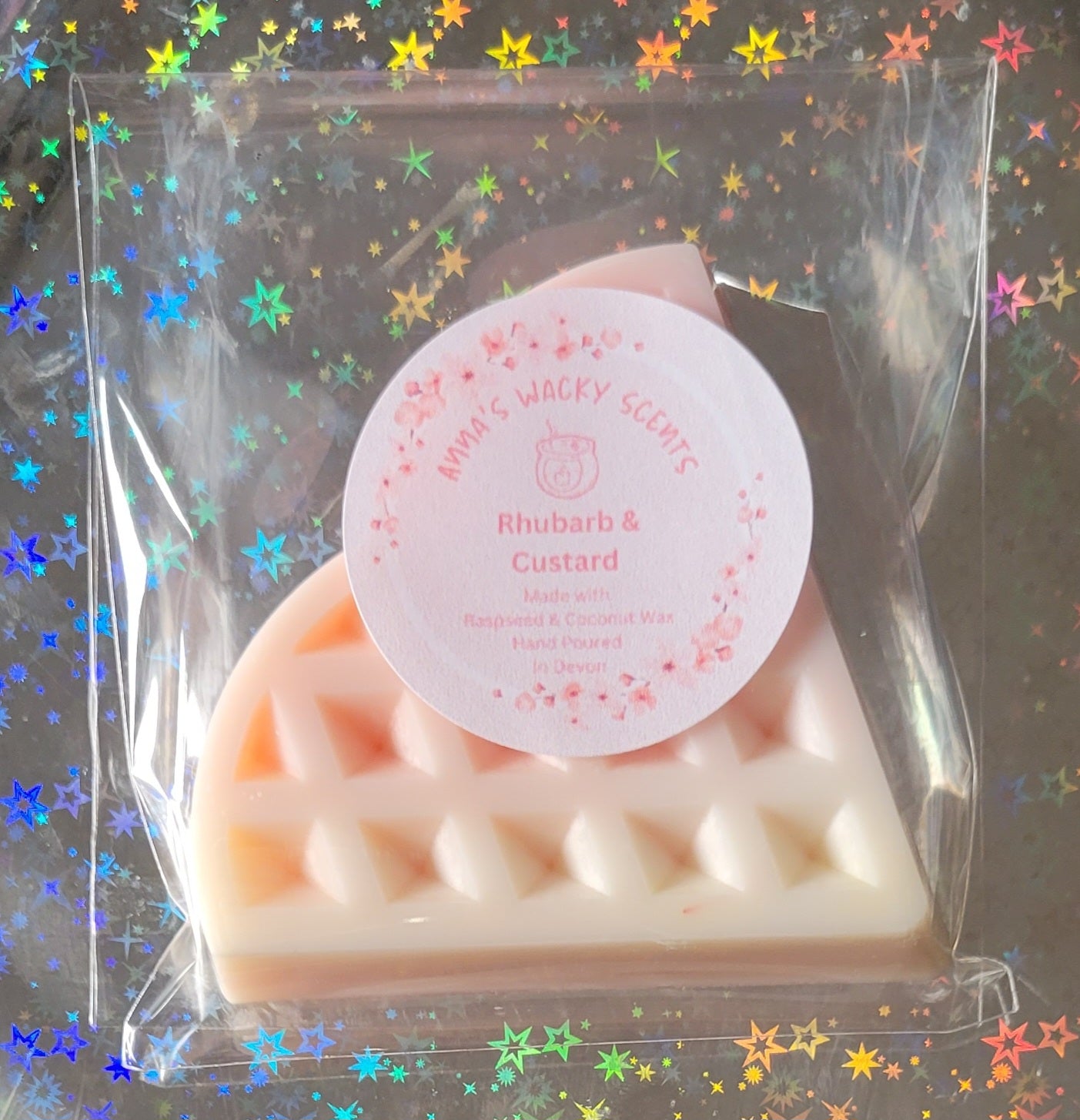 Rhubarb & Custard Waffle Wax Melts