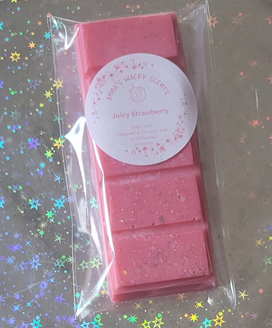 Juicy Strawberry Snap Bar Wax Melts