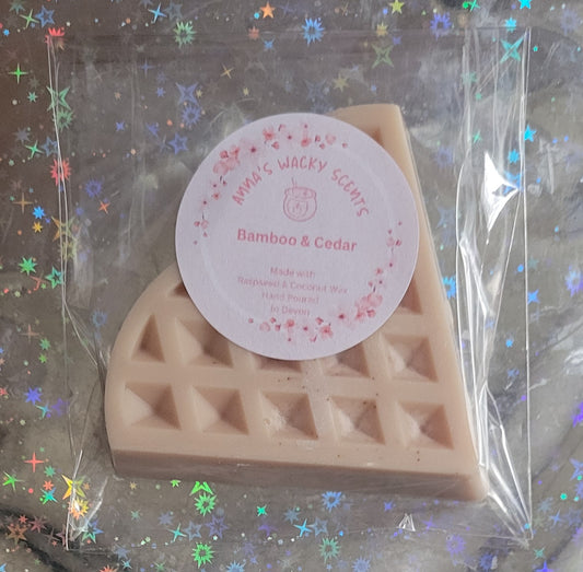 Bamboo & Cedar Waffle Wax Melts