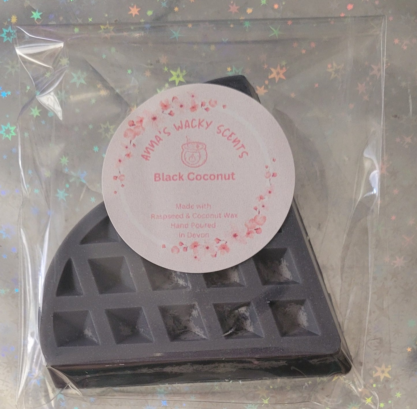 Black Coconut Waffle Wax Melts