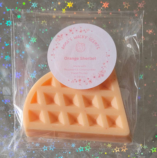 Orange Sherbet Waffle Wax Melts