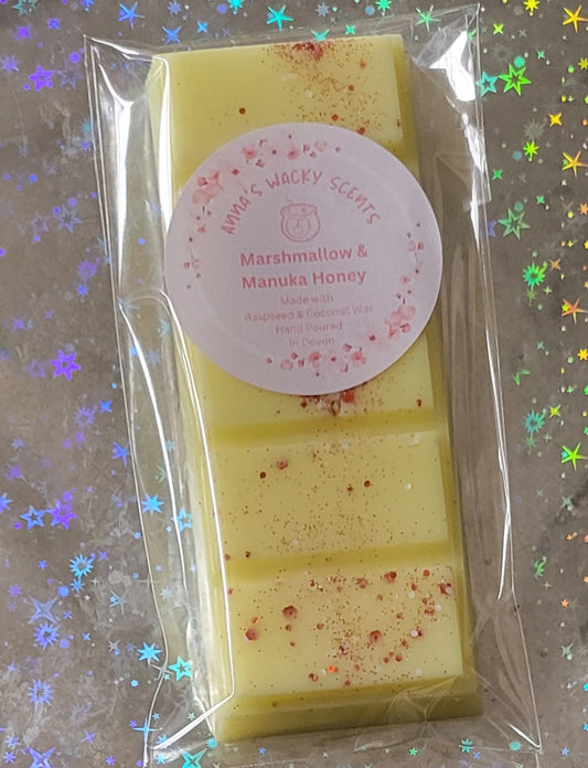 Manuka Honey & Marshmallow Snap Bar Wax Melts