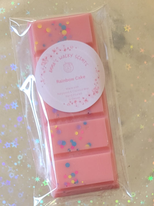 Rainbow Cake Snap Bar Wax Melts