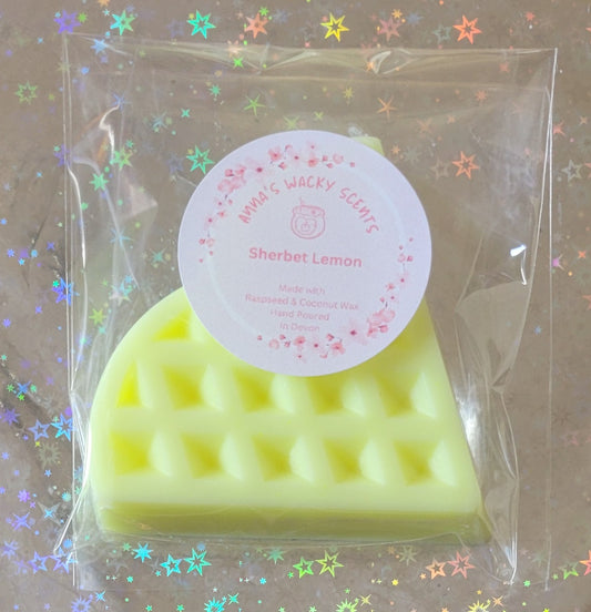 Sherbet Lemon Waffle Wax Melts