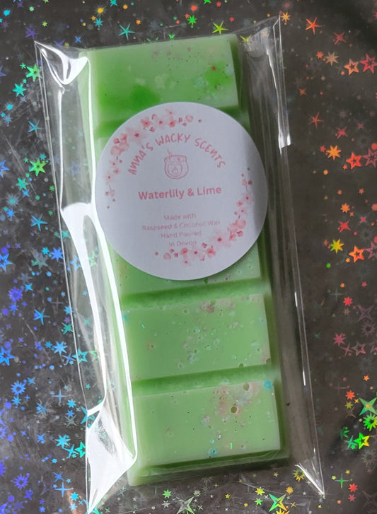 Waterlily & Lime Snap Bar Wax Melts