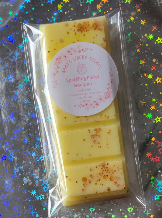 Sparkling Floral Bouquet (Daisys) Snap Bar Wax Melts