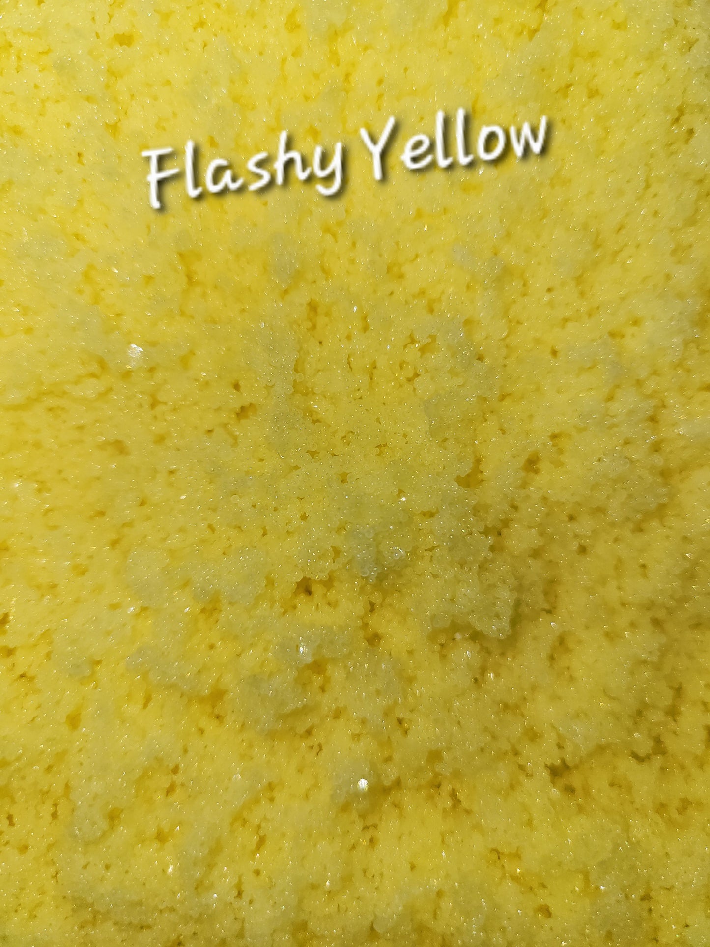 Flashy Yellow Snow Wax