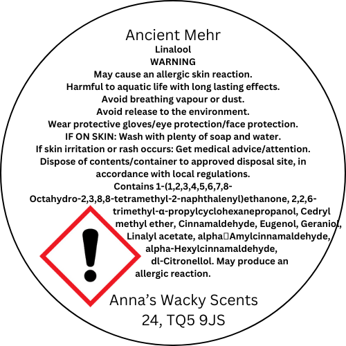 Ancient Mehr Snap Bar Wax Melts