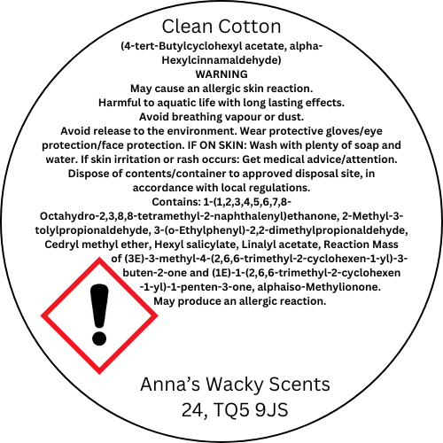 Clean Cotton Snap Bar Wax Melts