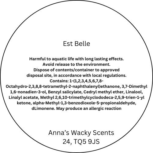 Est Belle Snap Bar Wax Melts