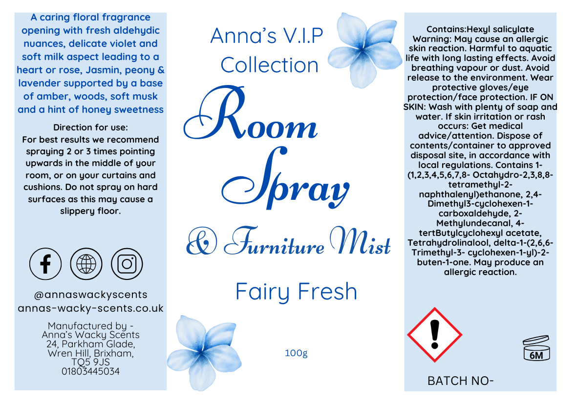 Fairy Fresh Room Spray