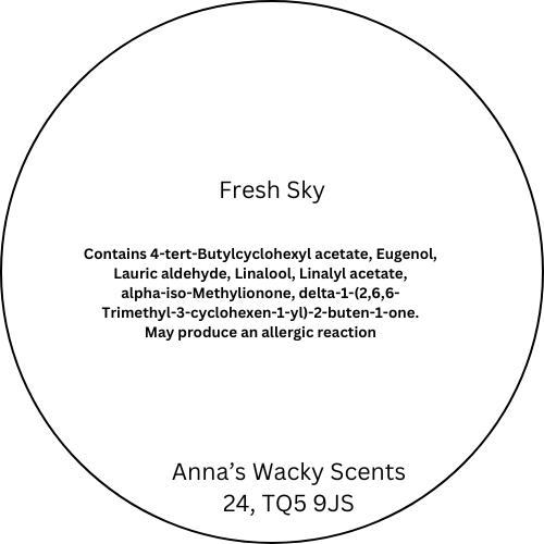 Fresh Sky Snap Bar Wax Melts