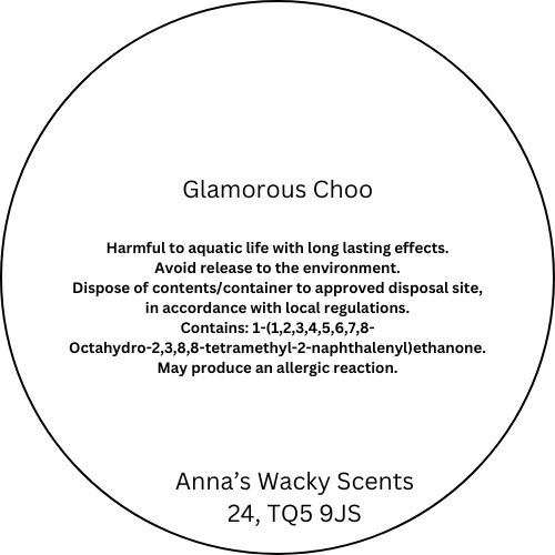 Glamorous Choo Snap Bar Wax Melts