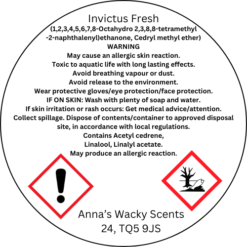 Invictus Fresh Snap Bar Wax Melts