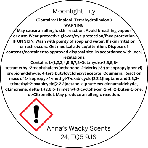 Moonlight Lily Snap Bar Wax Melts