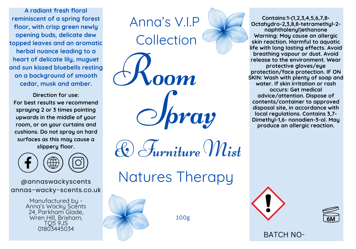 Natures Therapy Room Spray