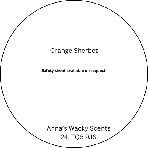 Orange Sherbet Snap Bar Wax Melts