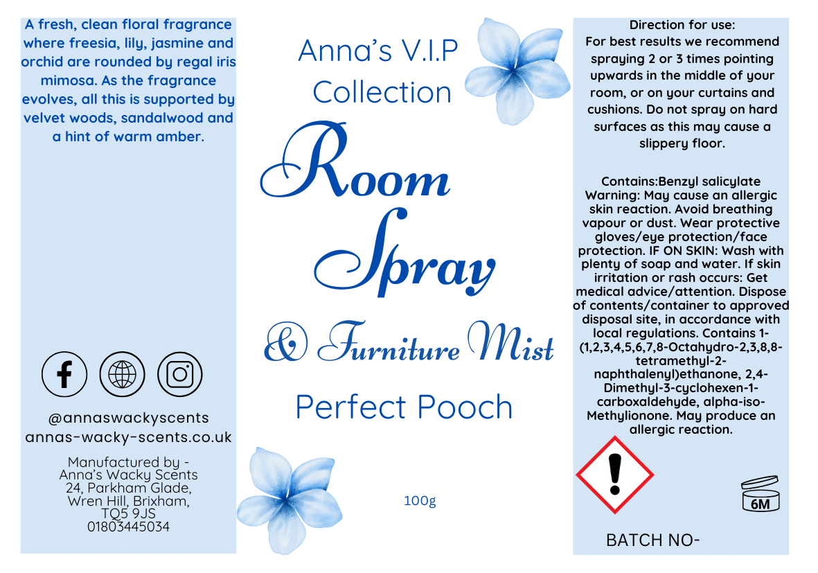 Perfect Pooch Odouraze Room Spray