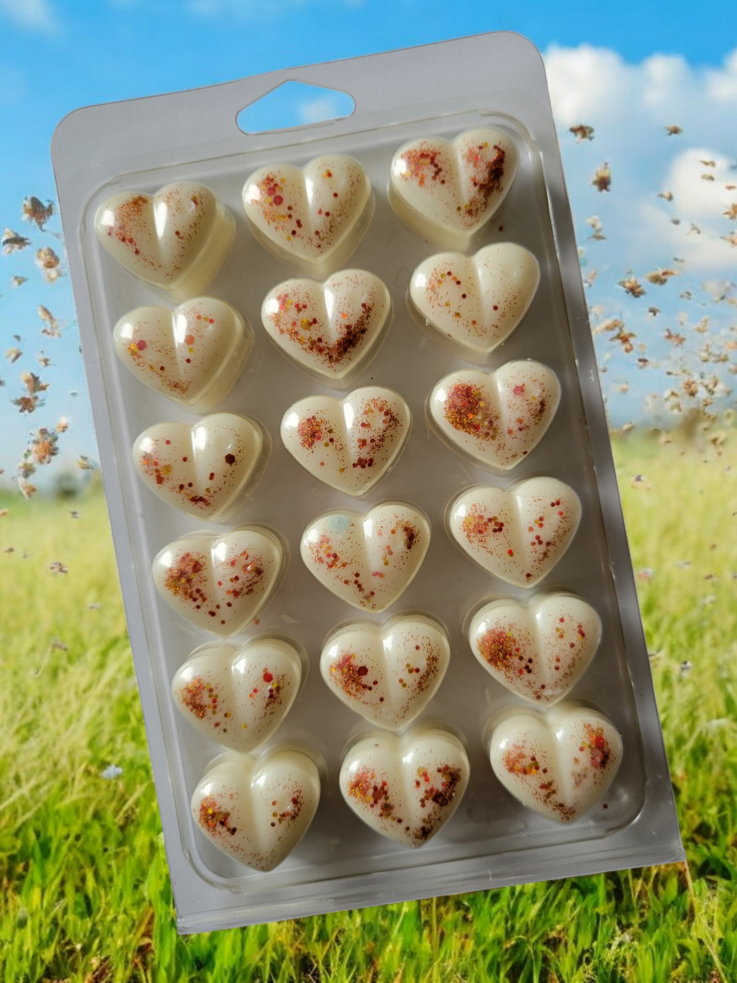 Carrot Cake 18pk Heart Wax Melts