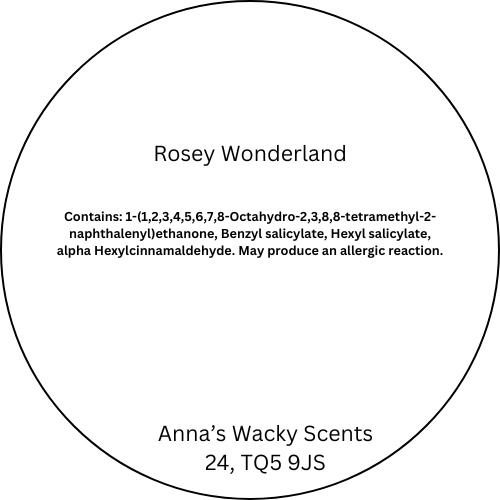 Rosey Wonderland Snap Bar Wax Melts
