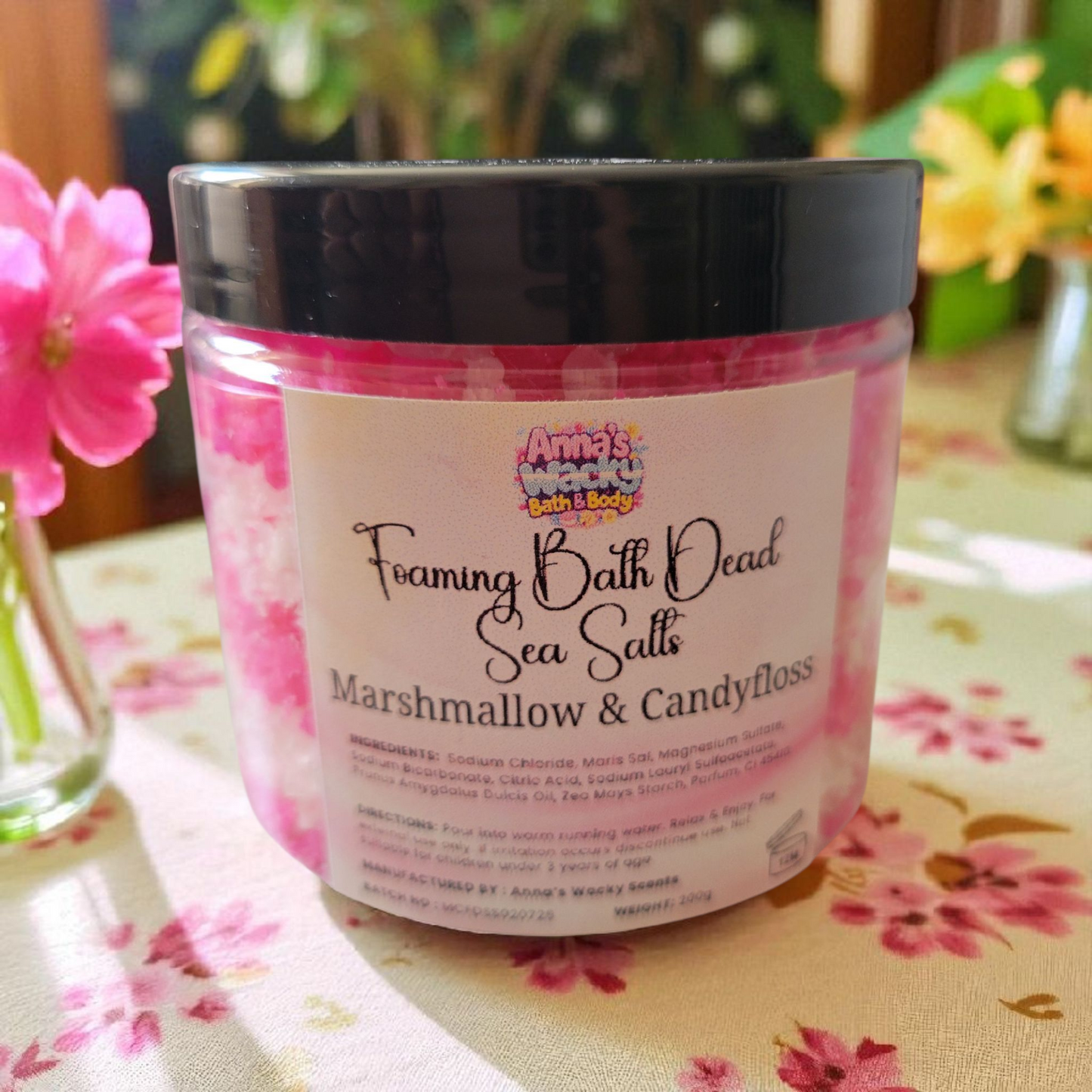 Foaming Bath Dead Sea Salts