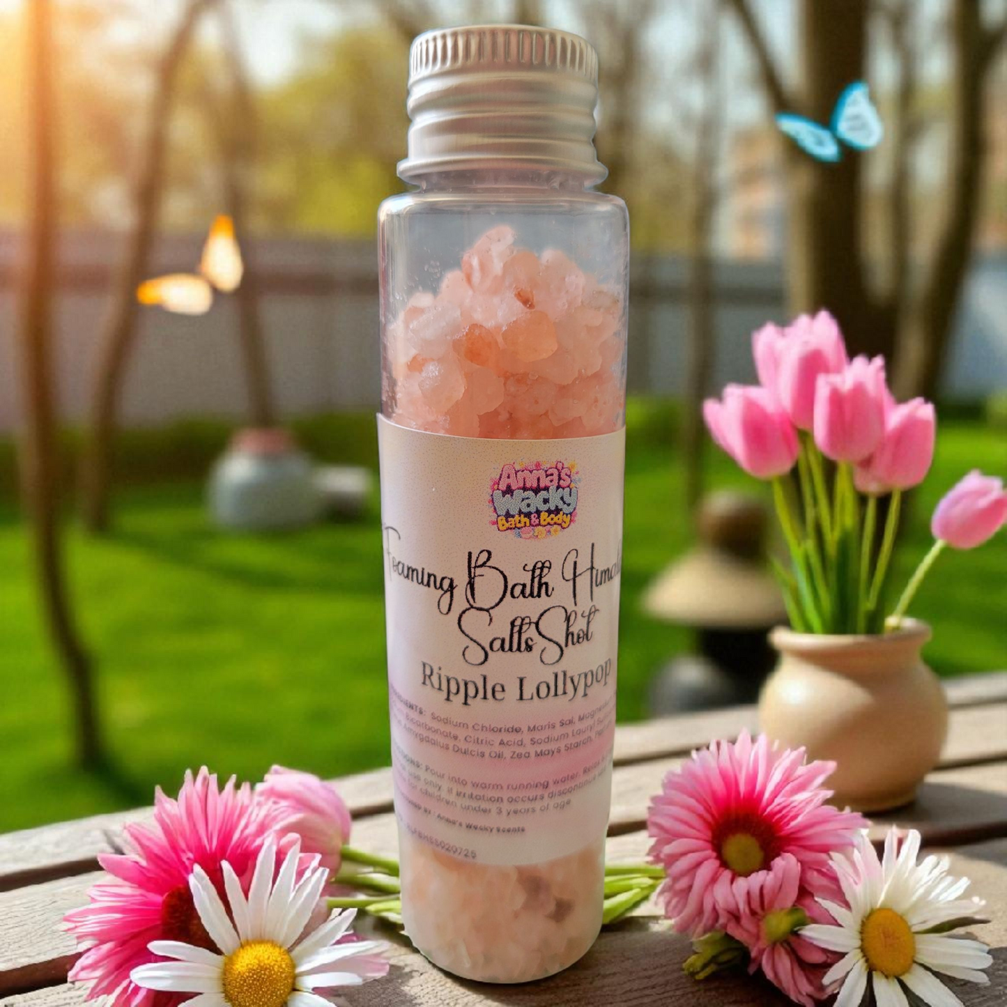 Foaming Bath Himalayan Salts
