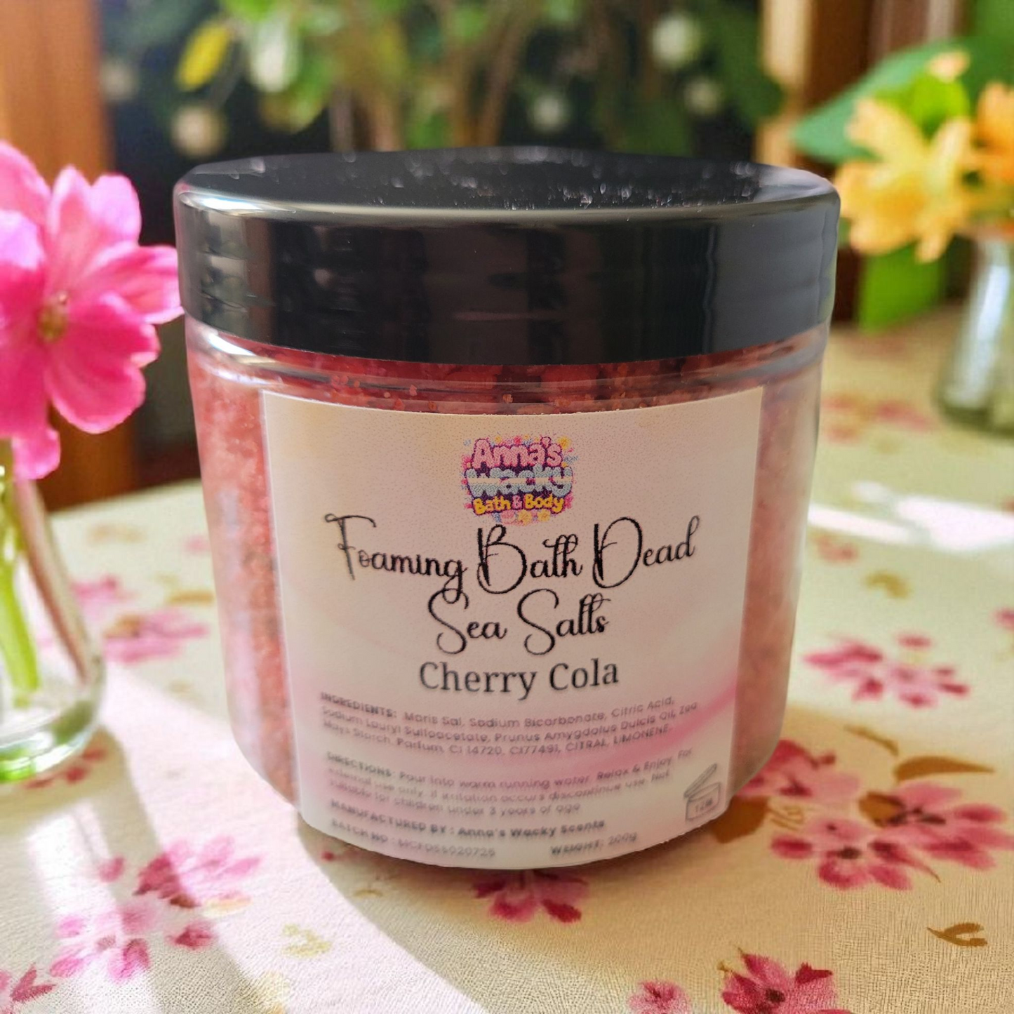 Foaming Bath Dead Sea Salts