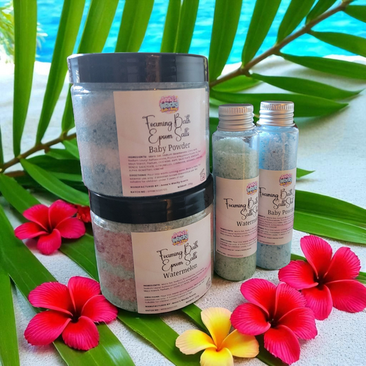 Foaming Bath Epsom Salts